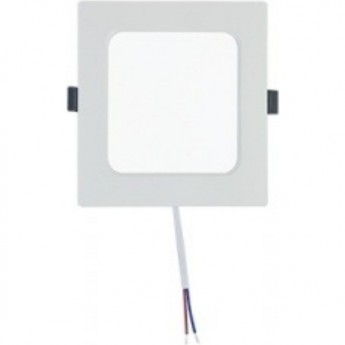 Квадратный даунлайт ECOLA LED DOWNLIGHT с драйвером внутри 20W 220V 4200K встраиваемый 165x165x28