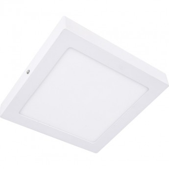 Квадратный даунлайт встраиваемый ECOLA LED DOWNLIGHT 4010 DSSD18ELC с драйвером 18W 220V 6500K 190x190x30