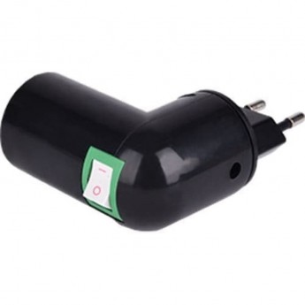 Переходник вилка-патрон ECOLA BASE APT4SBEAY E14 с выключателем, черный Переходник вилка-патрон ECOLA BASE APT4SBEAY E14 с выключателем, черный