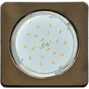 Светильник ECOLA GX53 H4 Square квадратный Черный Хром плоский 106x41 (к+) Светильник ECOLA GX53 H4 Square квадратный Черный Хром плоский 106x41 (к+)