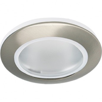 Светильник ECOLA MR16 DL80 GU5.3 встр. влагозащищенный IP65 сатин-хром 32x93 Светильник ECOLA MR16 DL80 GU5.3 встр. влагозащищенный IP65 сатин-хром 32x93