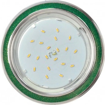 Встраиваемый светильник ECOLA GX53 H4 FG53GRECB изумрудный, хром Встраиваемый светильник ECOLA GX53 H4 FG53GRECB изумрудный, хром