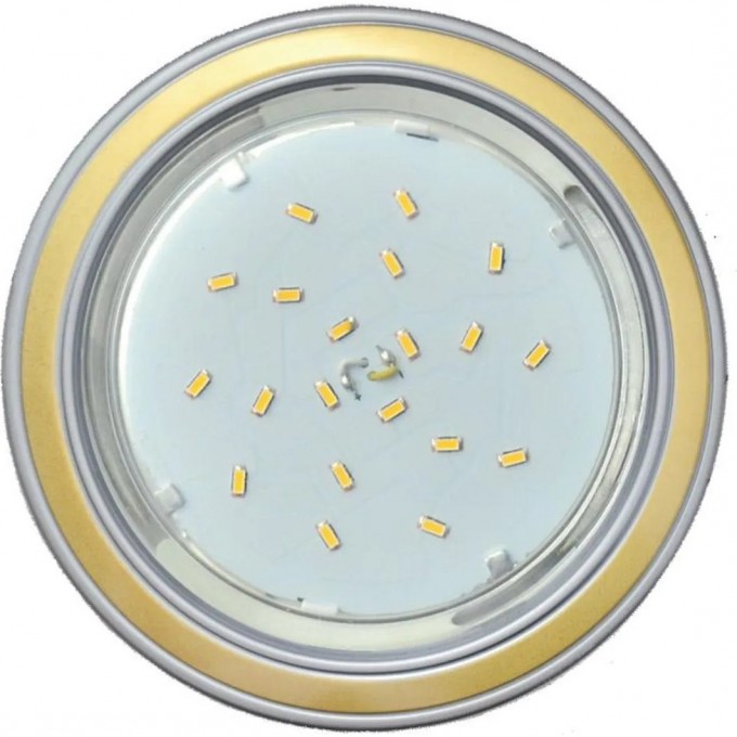 Встраиваемый светильник ECOLA GX53 H4 серебро, золото FD53H4ECB