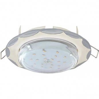 Встраиваемый светильник ECOLA H4 9014 FM81H4ECB GX53 "Звезда" золото-хром Встраиваемый светильник ECOLA H4 9014 FM81H4ECB GX53 "Звезда" золото-хром