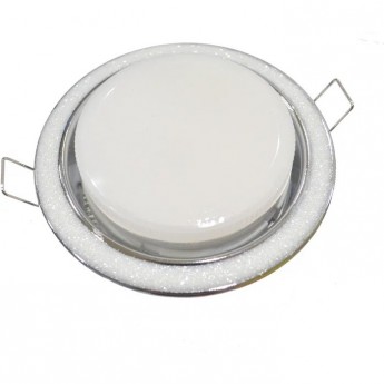 Встраиваемый светильник ECOLA H4 DL3901 FW53GRECB GX53 Белый блеск / хром Встраиваемый светильник ECOLA H4 DL3901 FW53GRECB GX53 Белый блеск / хром