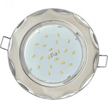 Встраиваемый светильник ECOLA H4 DL3902 FW53STECB GX53 Белый блеск / хром Встраиваемый светильник ECOLA H4 DL3902 FW53STECB GX53 Белый блеск / хром