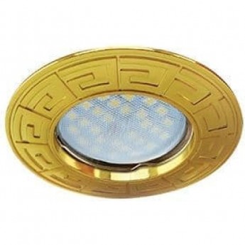 Встраиваемый светильник ECOLA MR16 DL110А FL1602EFF золото Встраиваемый светильник ECOLA MR16 DL110А FL1602EFF золото